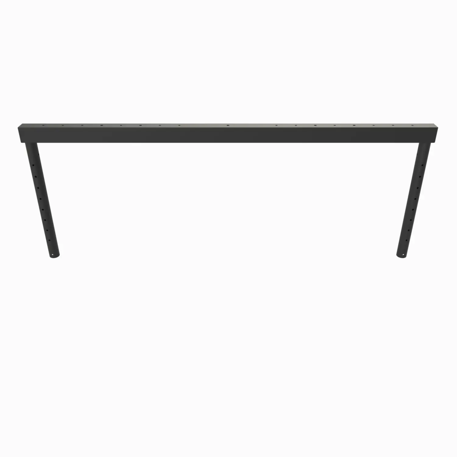 Tr„ger 1280 mm, komplett, RAL 9005 matt, mit Endkappe 8783 A