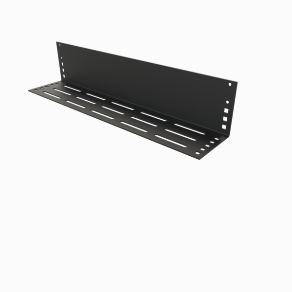 Accessories 19 inch SD storage brackets for power supplies 1HE extension 490x100x2 mm - Image 1