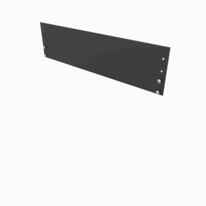 Jatoba angulo 16 - Montagewinkel 2HE Extension 19Zoll SD 490x125x3 mm