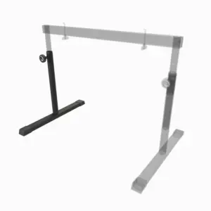 Schema eines Standfußes auf der linken Seite für einen Keyboard Stand