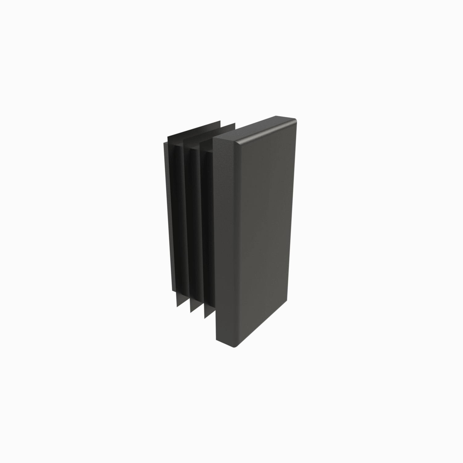 Gleiter F 40×20 mm schwarz KA4020000 A