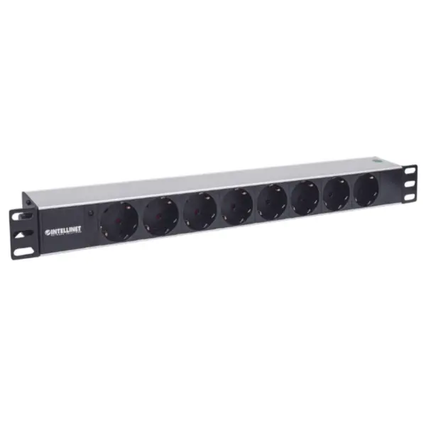 Intellinet Steckdosenleiste 19" 8fach ohne Schalter INT714037