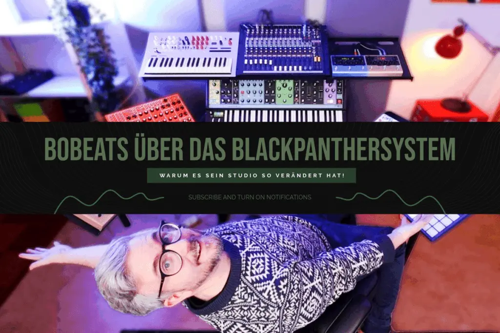 BoBeats abgebildet mit Blackpanthersystem Produkten