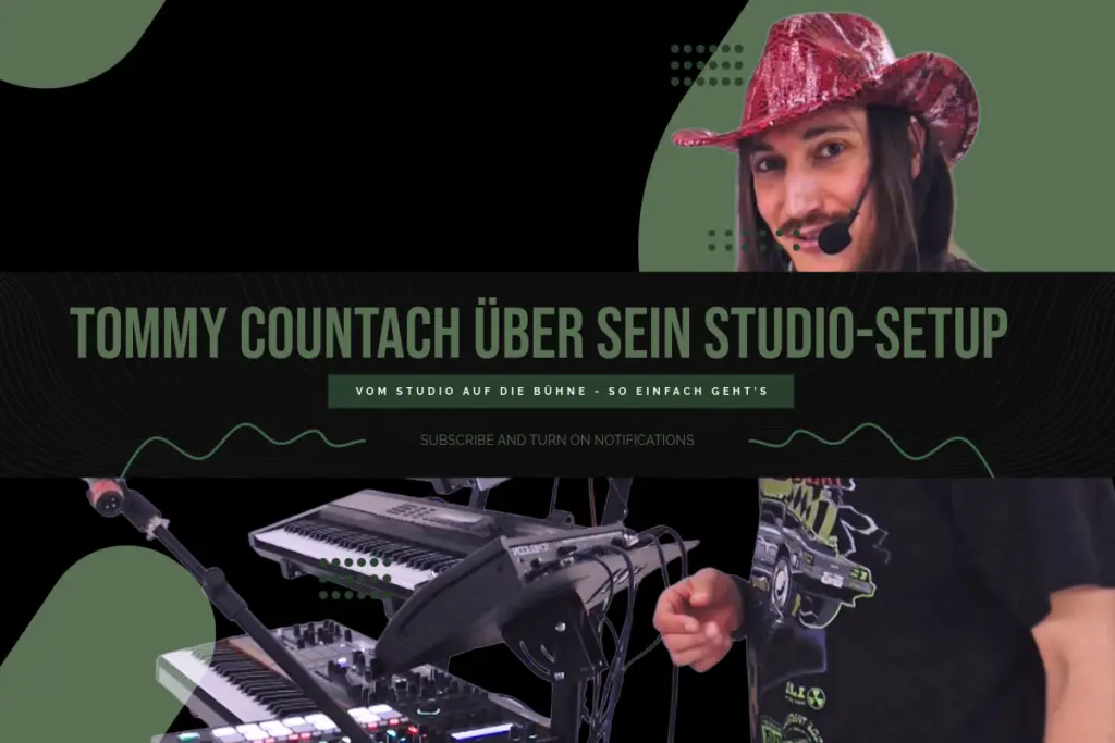 Tommy Countach abgebildet mit Blackpanthersystem Produkten